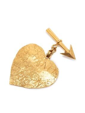 Chanel Heart Arrow Brooch Metal #275925C18B